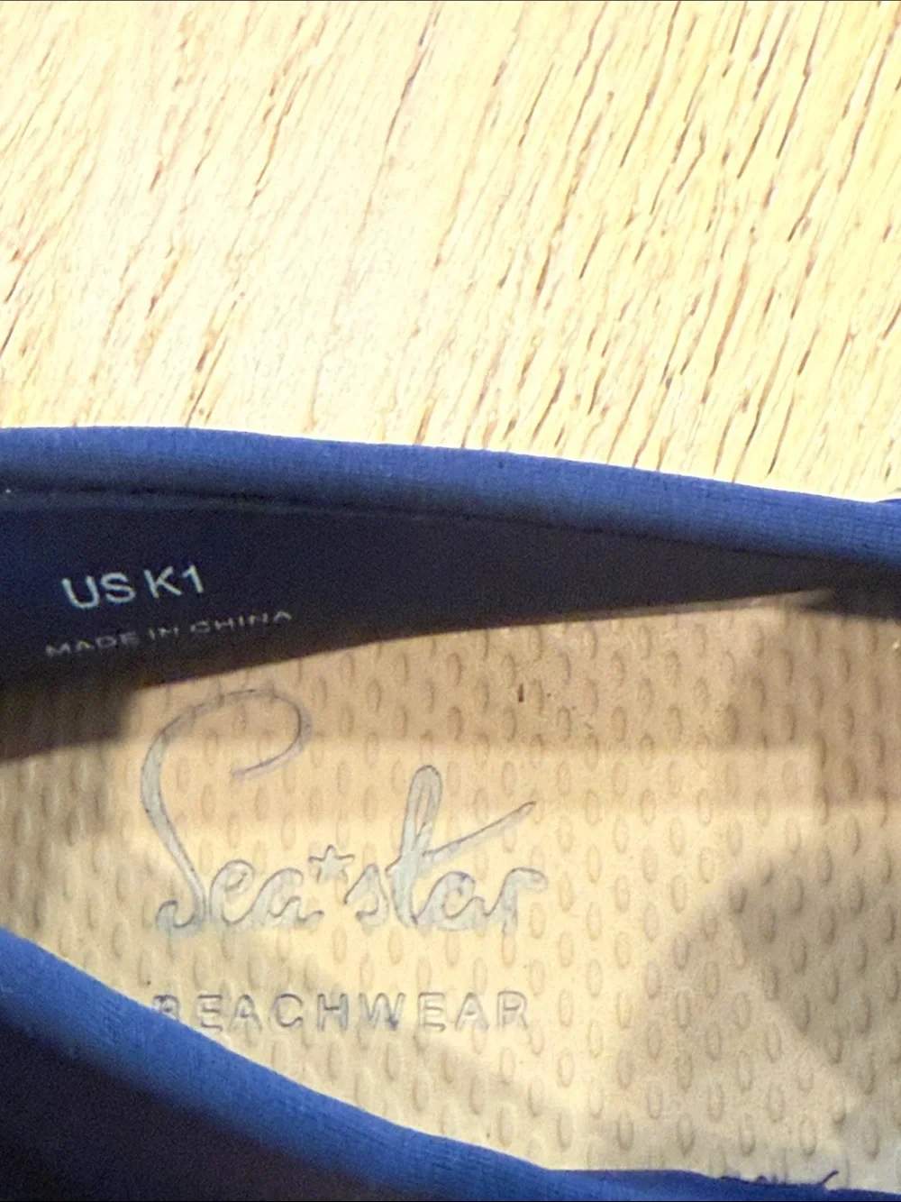 Sea Star Beachwear Kids Mariner Neoprene Slip-On Espadrille Water Shoes Size 1